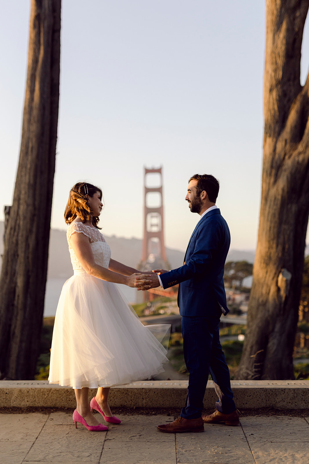 Real life bride San Francisco